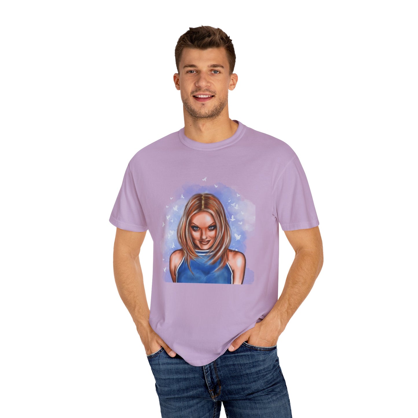 Geri, Unisex Garment-Dyed T-shirt