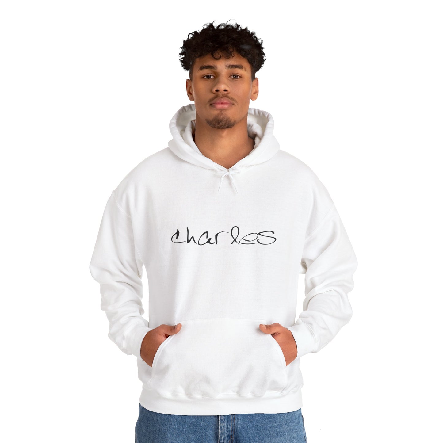 Charles, Man, Boy, Name, Unisex Heavy Blend™ Hooded Sweatshirt