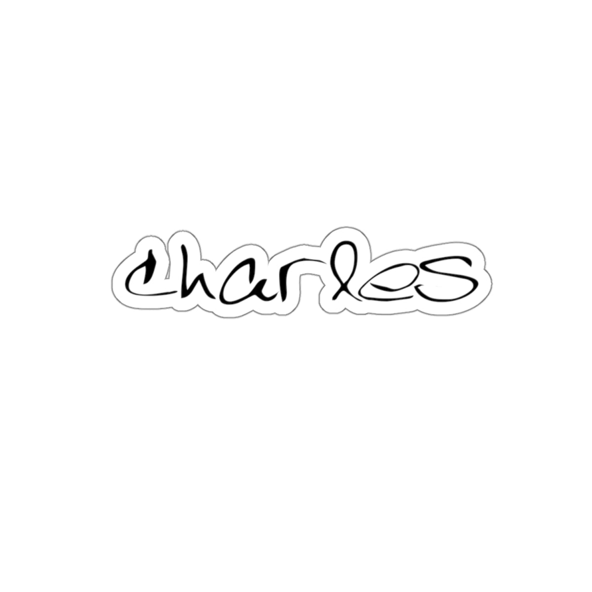 Charles, Man, Boy, Name, Kiss-Cut Stickers