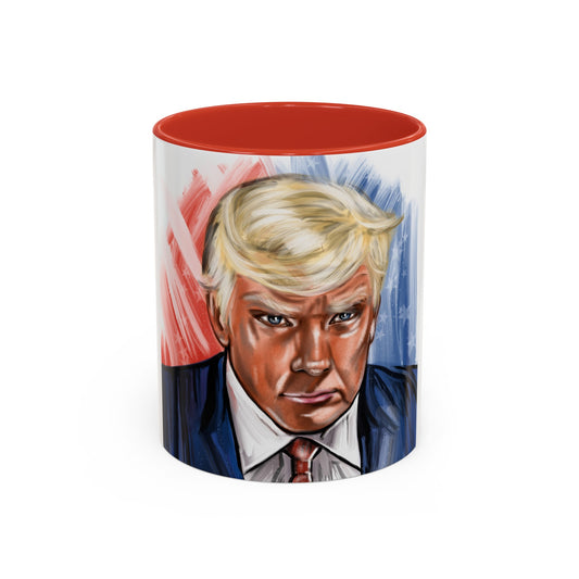 Donald Trump, Accent Coffee Mug (11, 15oz)