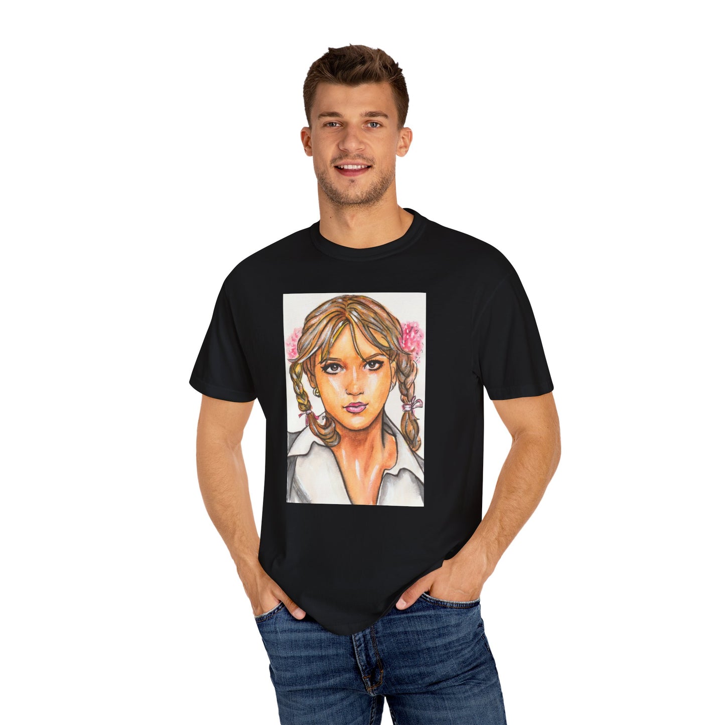 Britney, Unisex Garment-Dyed T-shirt