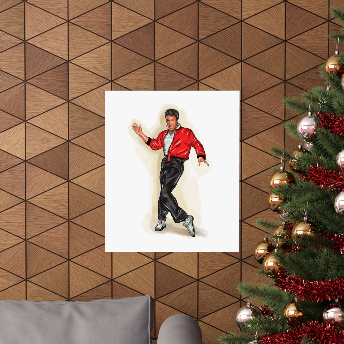 Elvis, Matte Vertical Posters