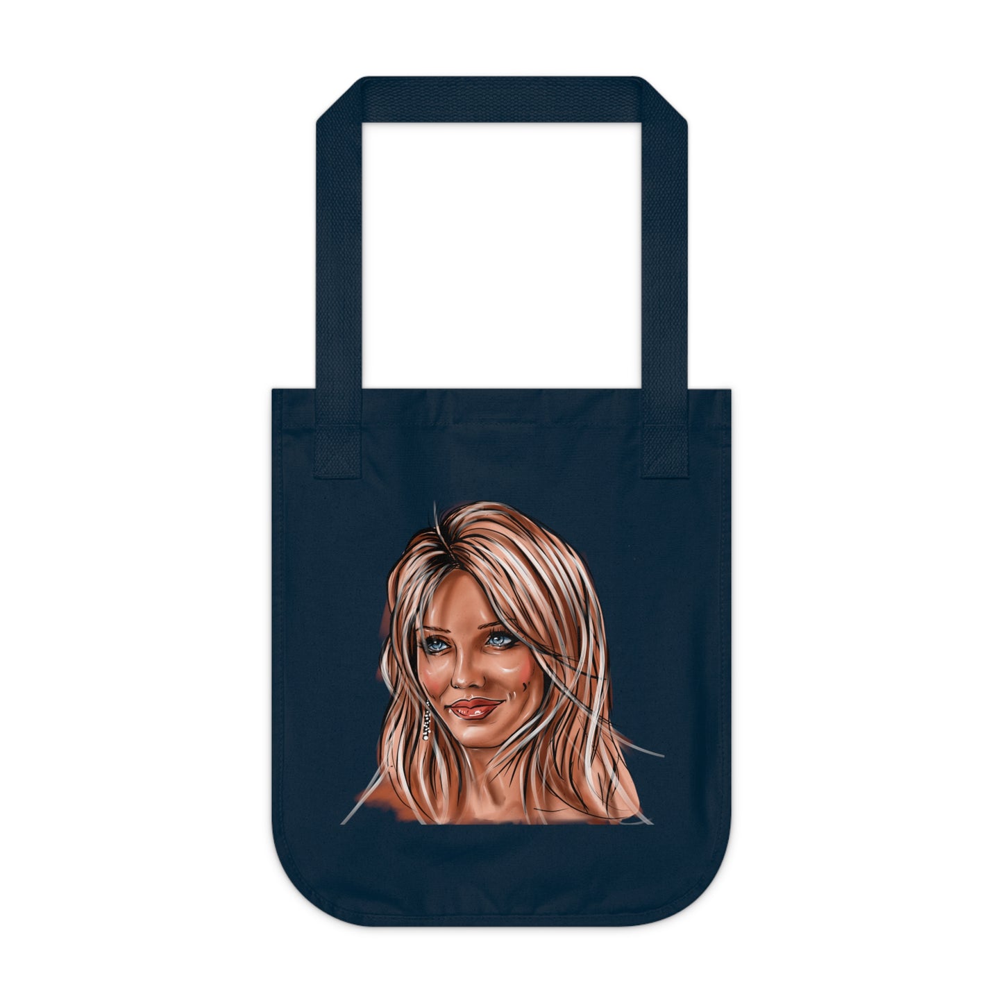 Cameron Diaz, Organic Canvas Tote Bag