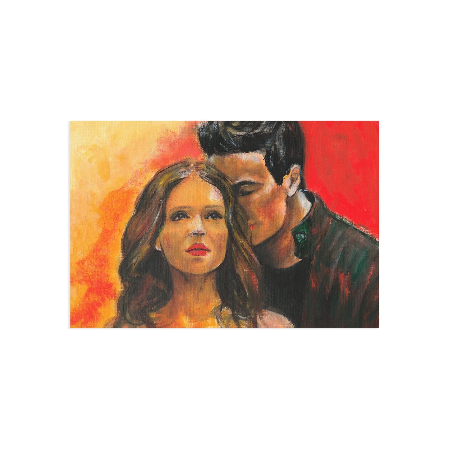 María Valverde, Mario Casas, Fine Art Postcards