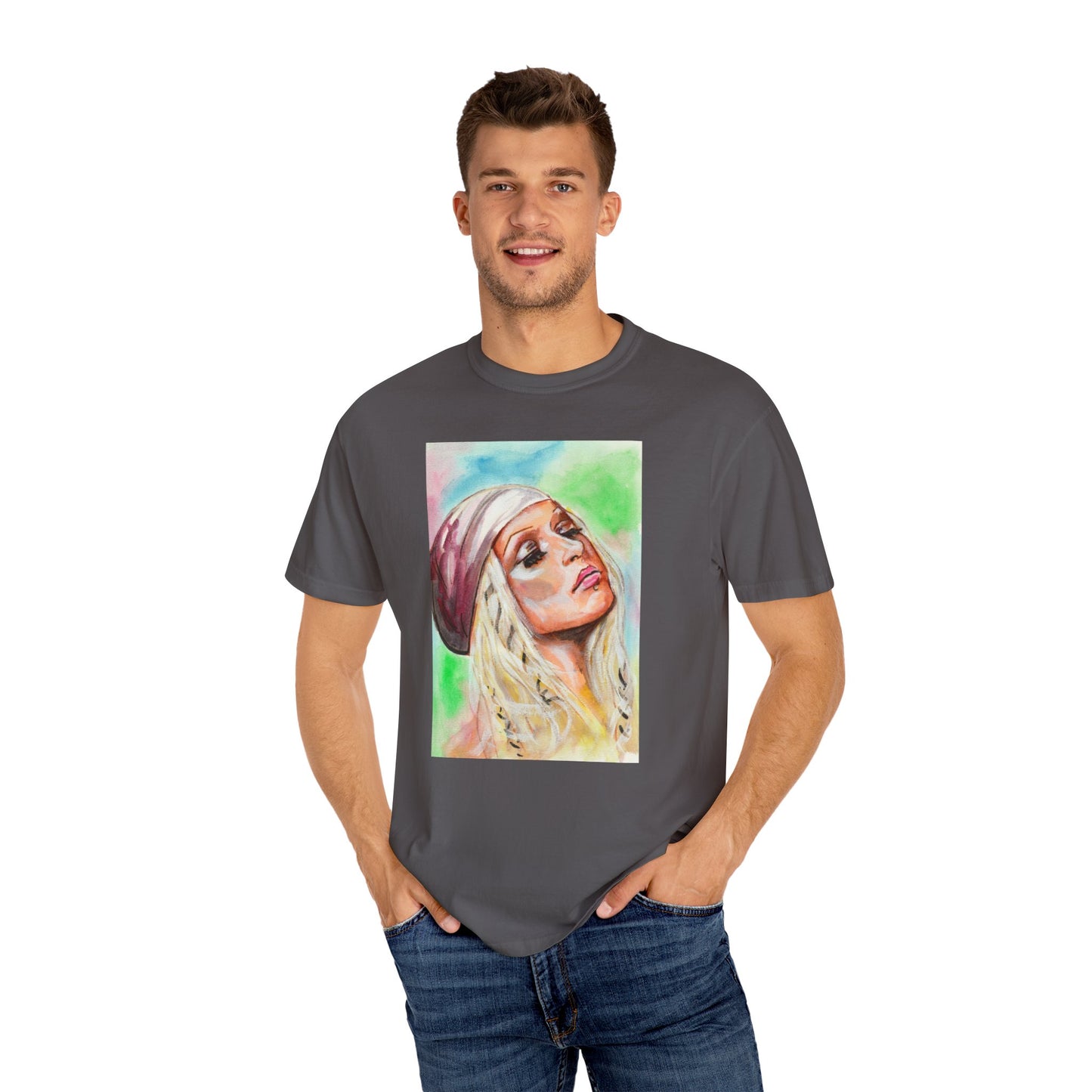 Christina, Unisex Garment-Dyed T-shirt