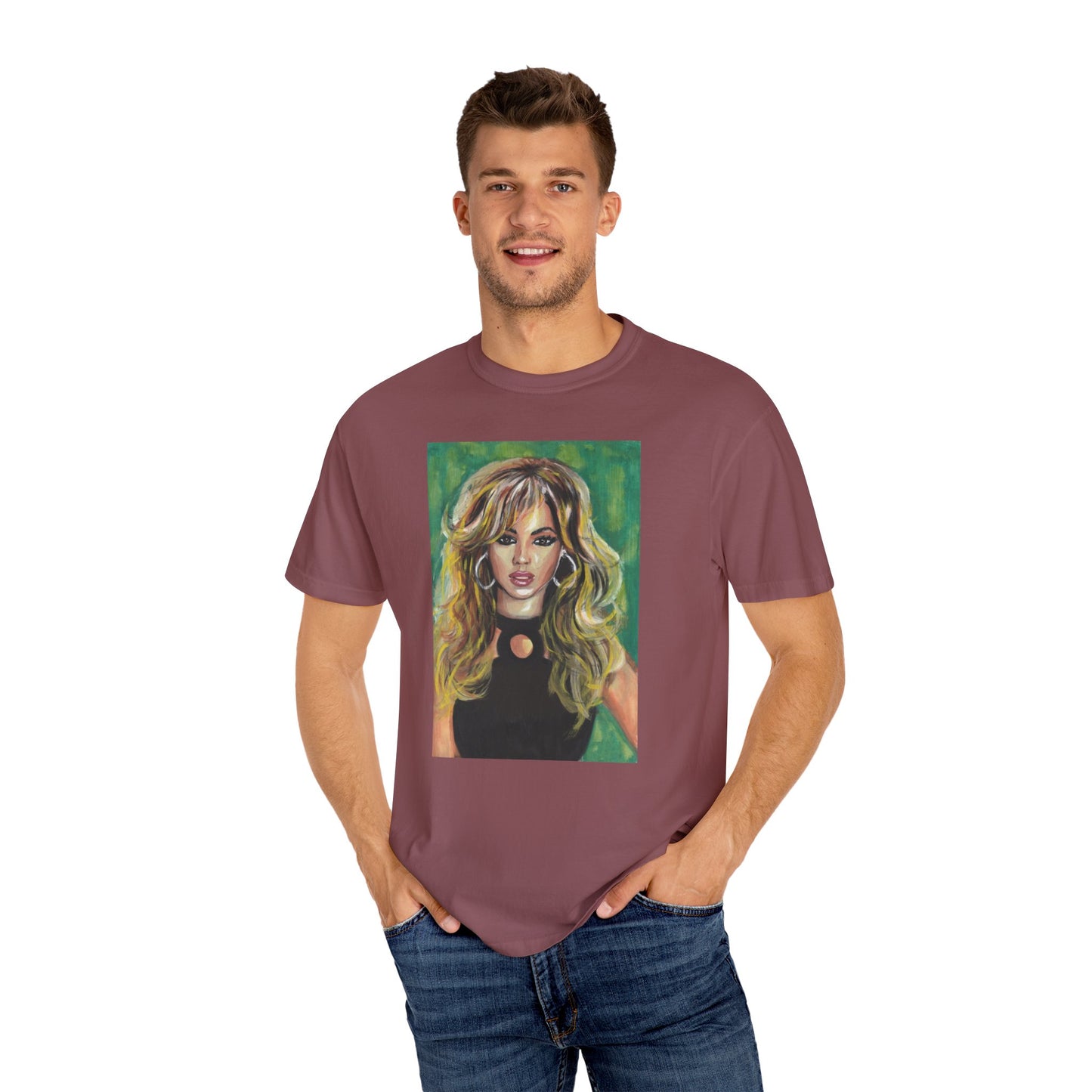 Fashion Girl, Unisex Garment-Dyed T-shirt