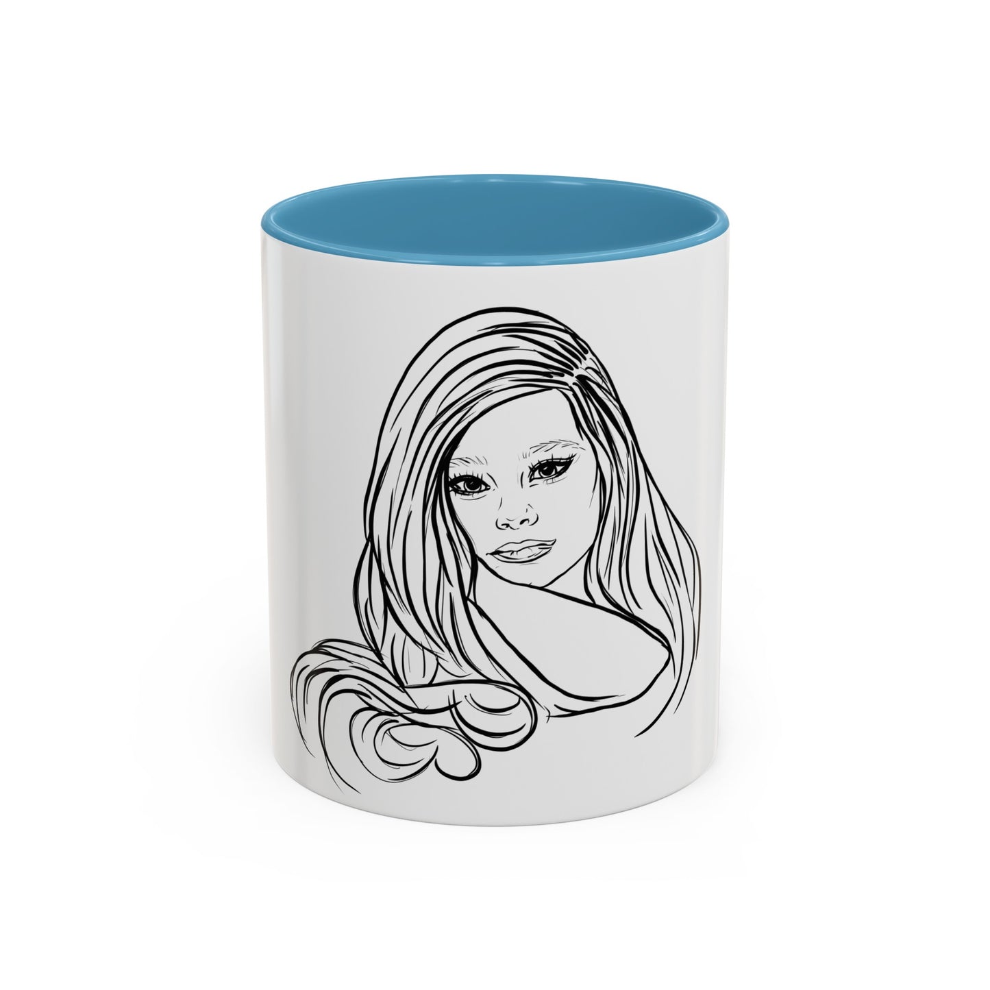 Brooke Shields, Accent Coffee Mug (11, 15oz)