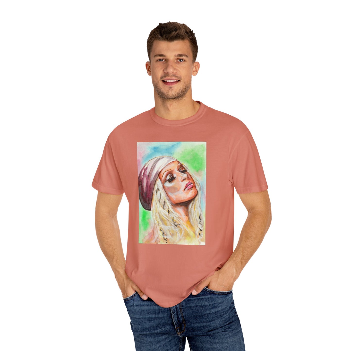 Christina, Unisex Garment-Dyed T-shirt