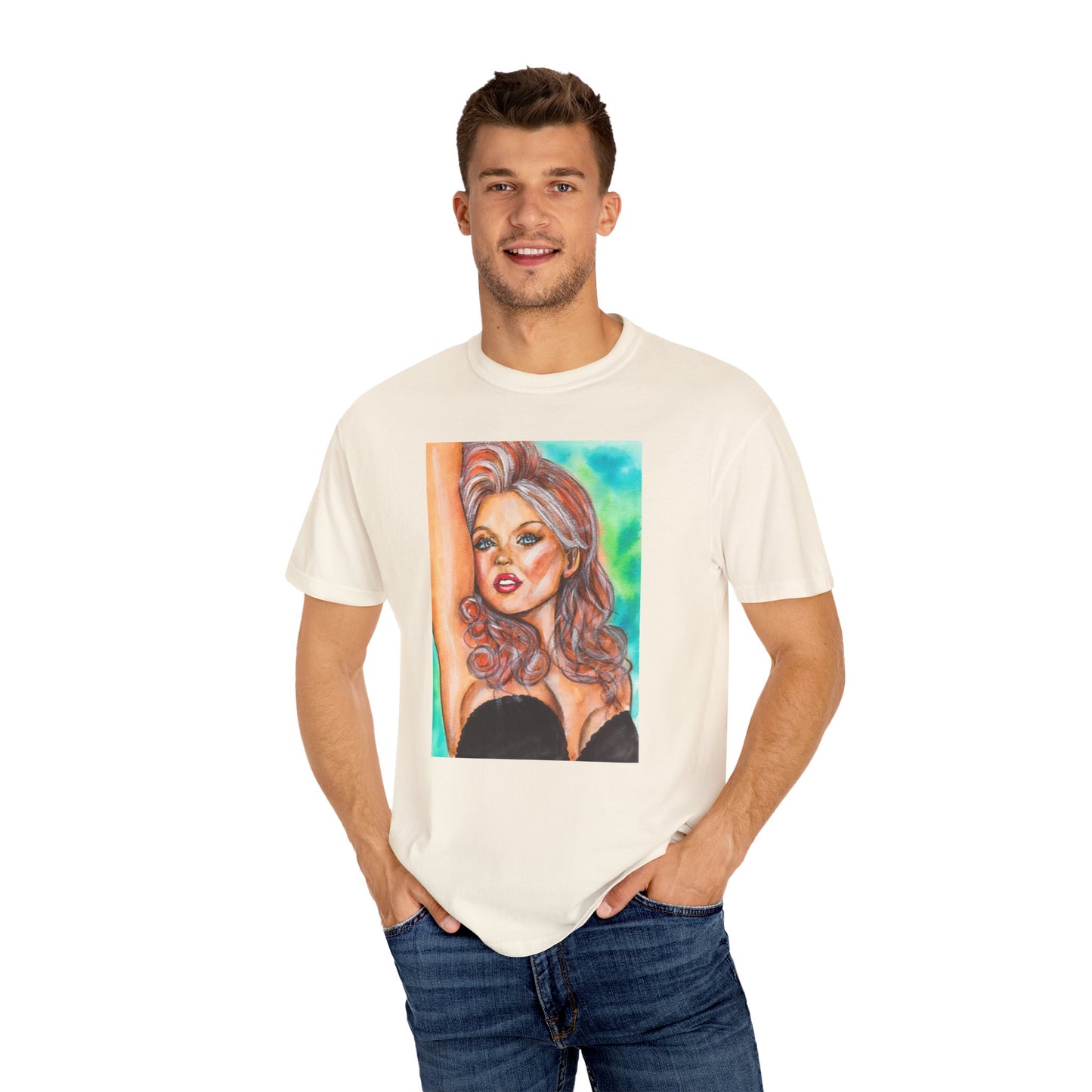 Geri, Unisex Garment-Dyed T-shirt