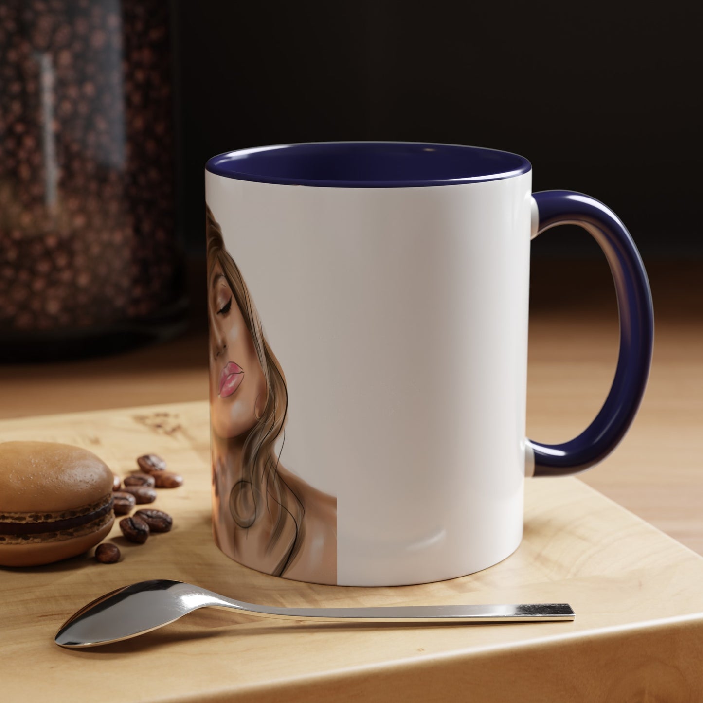 Candice Swanepoel, Accent Coffee Mug (11, 15oz)