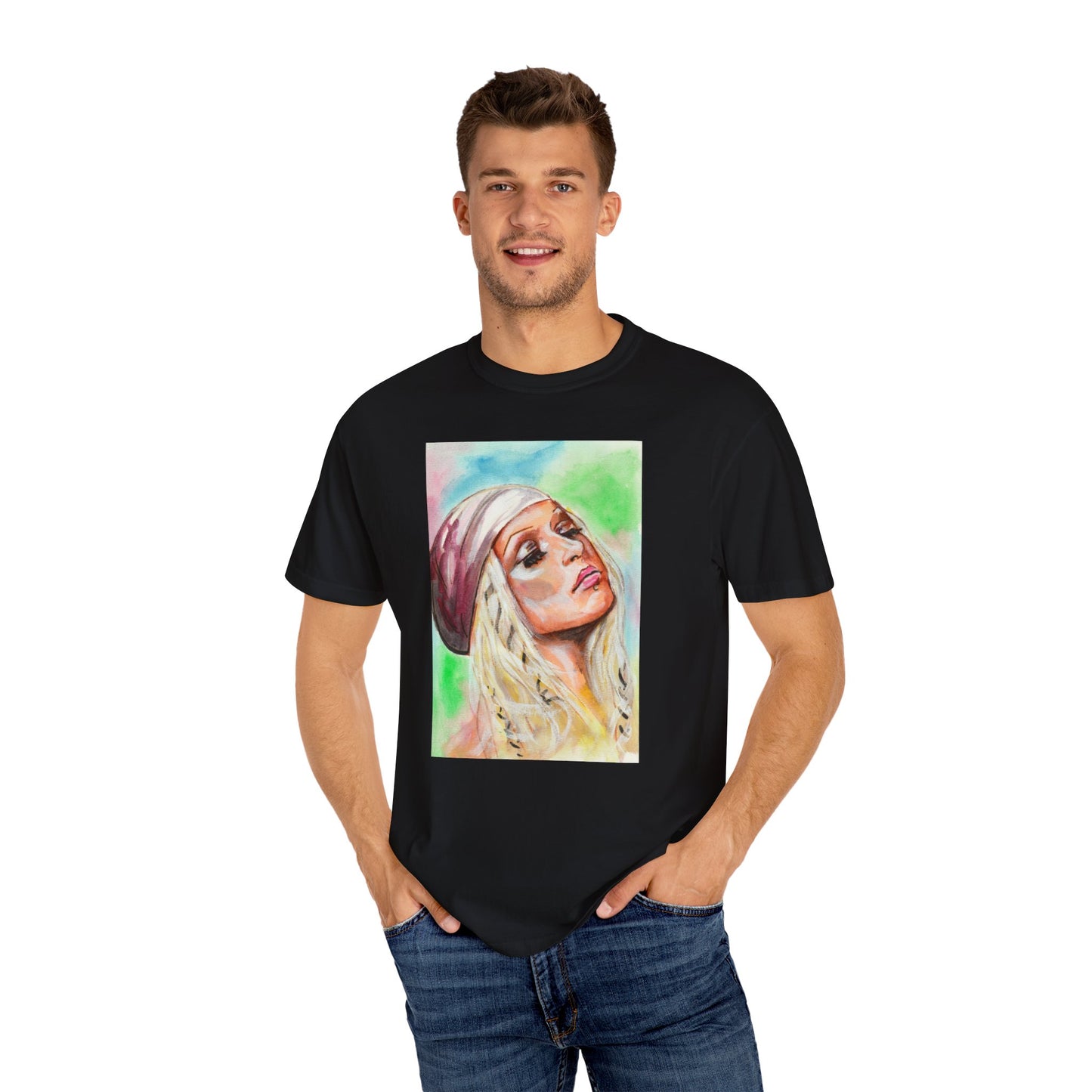 Christina, Unisex Garment-Dyed T-shirt