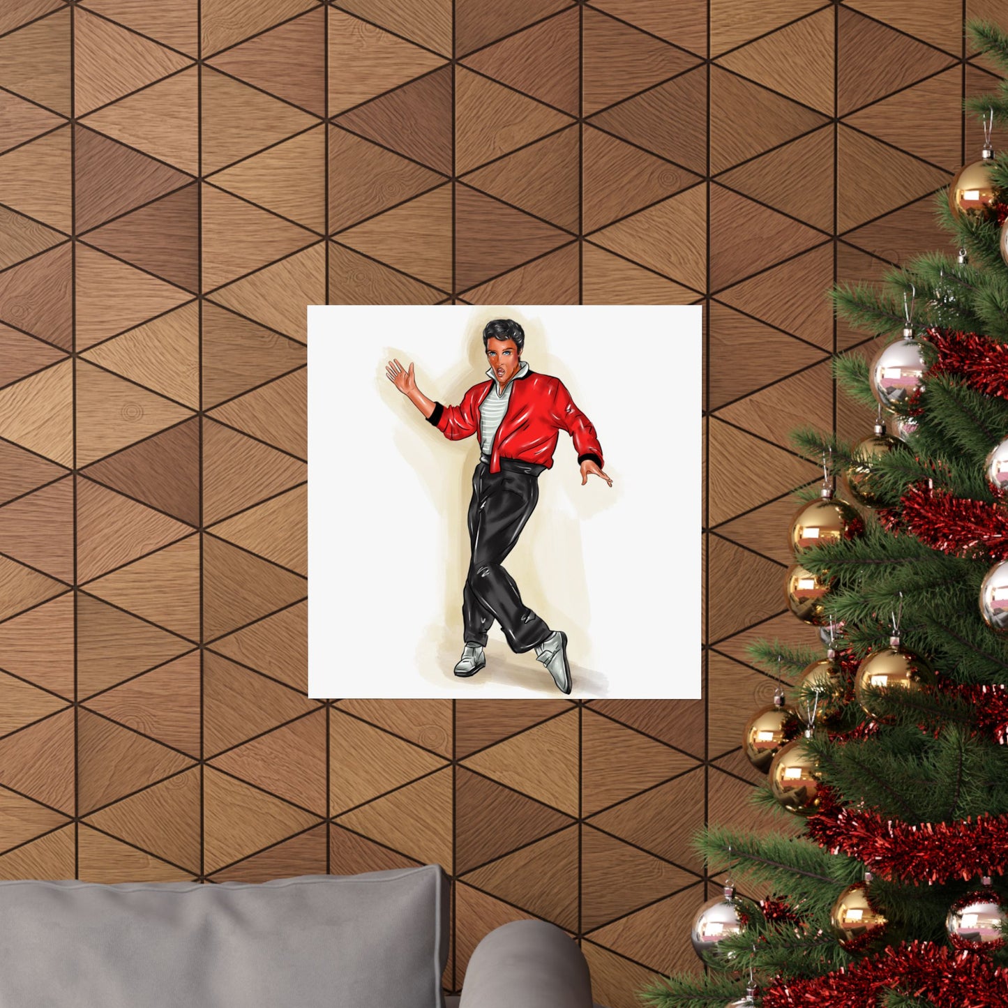 Elvis, Matte Vertical Posters