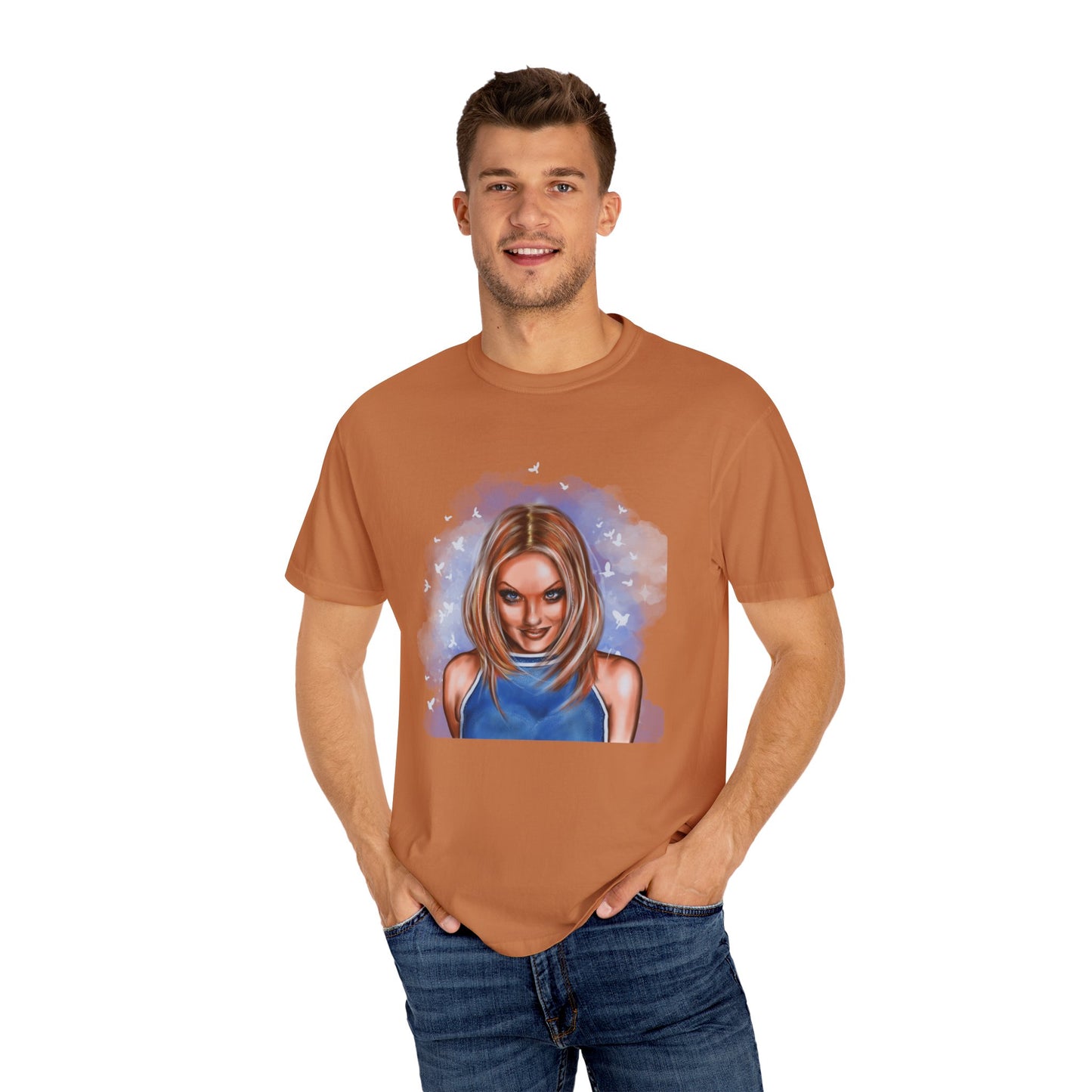 Geri, Unisex Garment-Dyed T-shirt