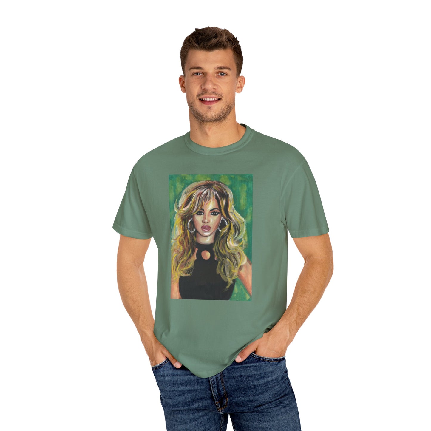 Fashion Girl, Unisex Garment-Dyed T-shirt