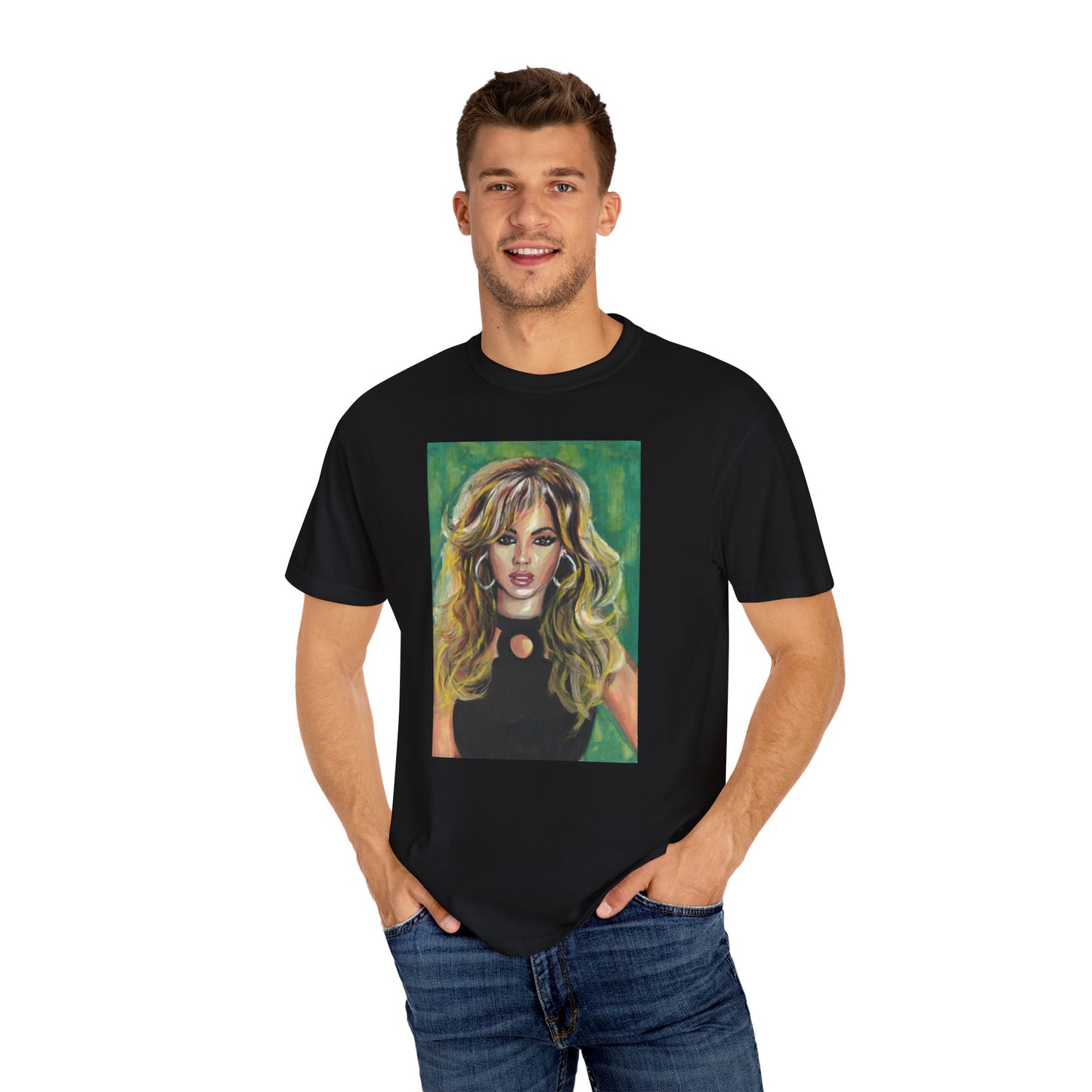 Fashion Girl, Unisex Garment-Dyed T-shirt