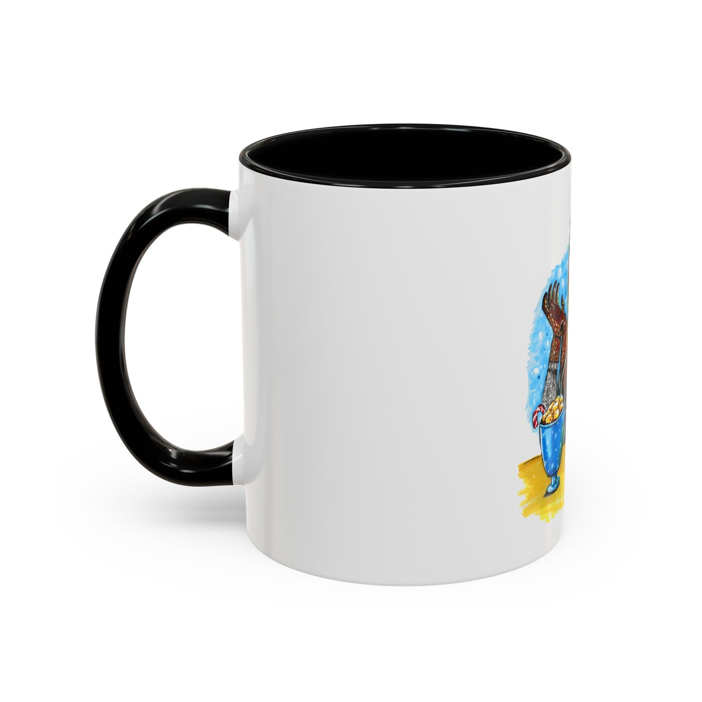 Angelina Jolie, Accent Coffee Mug (11, 15oz)