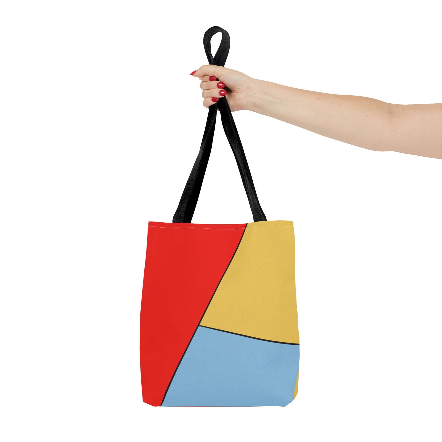 Red, Yellow, Blue, Tote Bag (AOP)