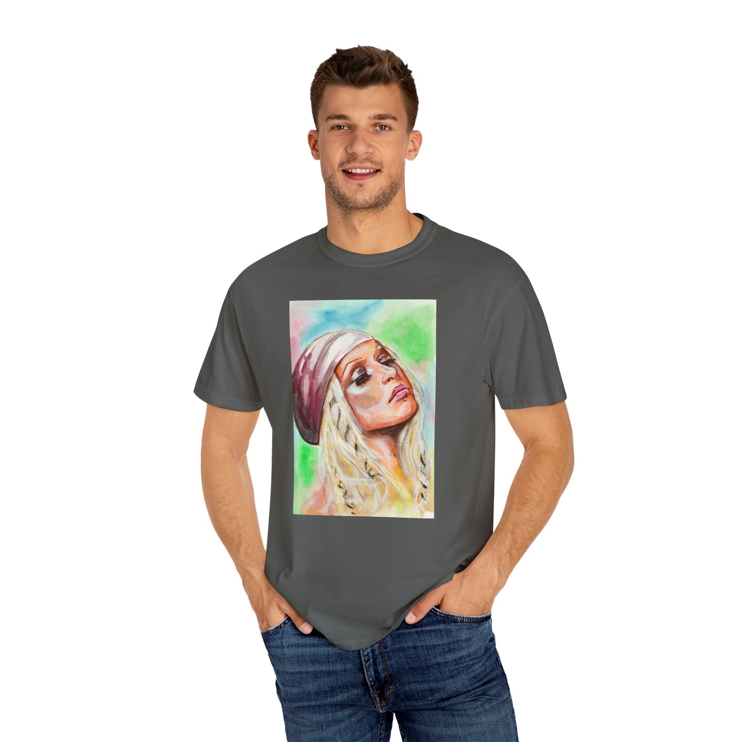 Christina, Unisex Garment-Dyed T-shirt