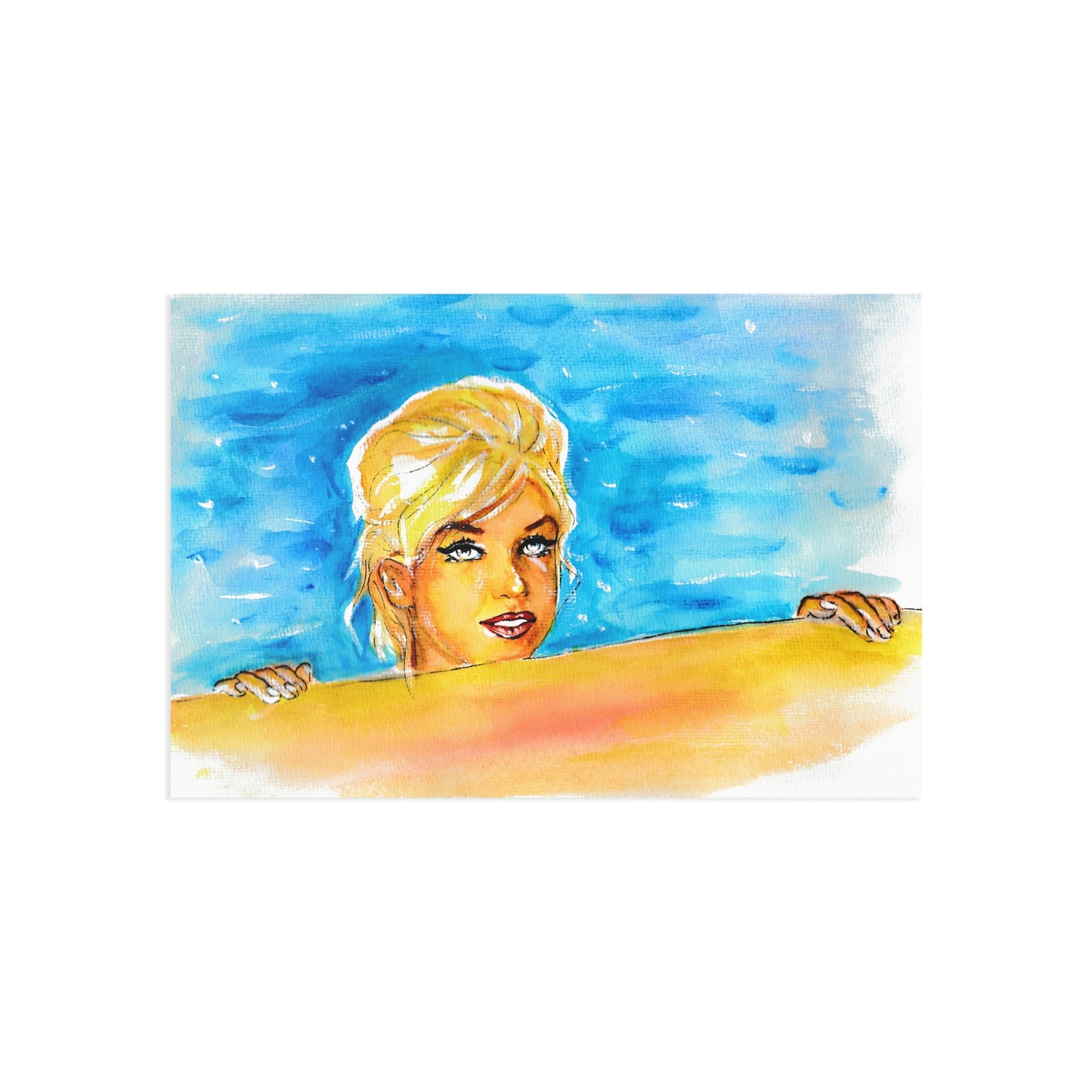 Marilyn Monroe, Something's Got to Give, Fine Art Postcards