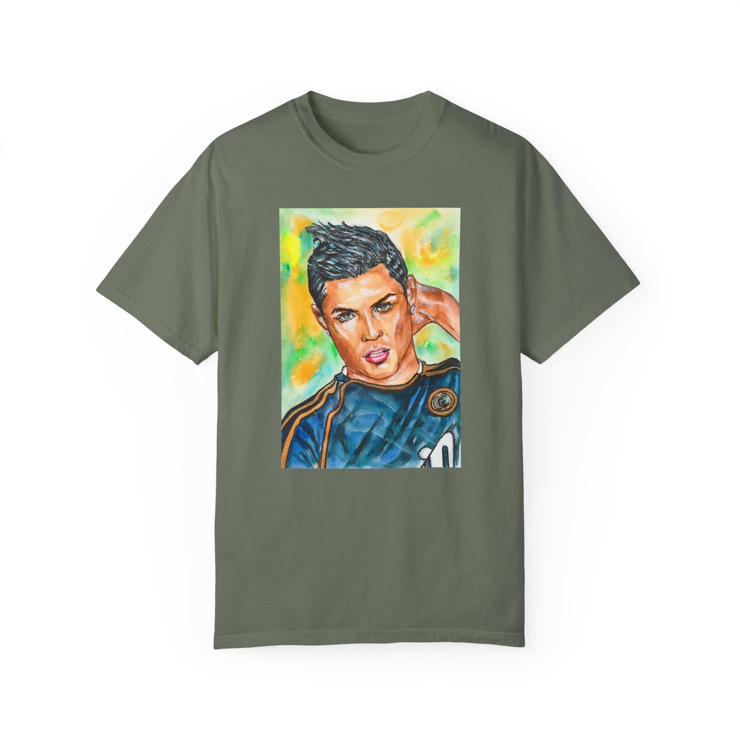 Cristiano Ronaldo, Unisex Garment-Dyed T-shirt