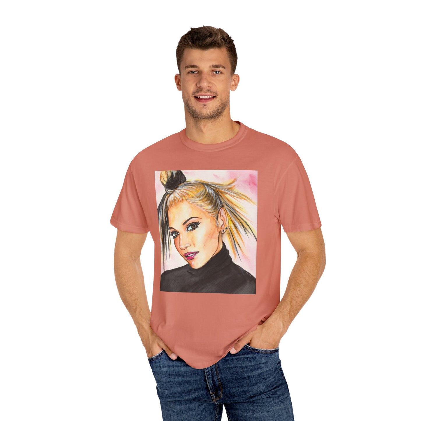 Gwen, Unisex Garment-Dyed T-shirt