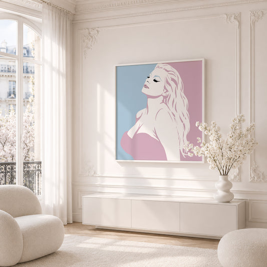 Anita Ekberg in La Dolce Vita | Framed Fine Art Print