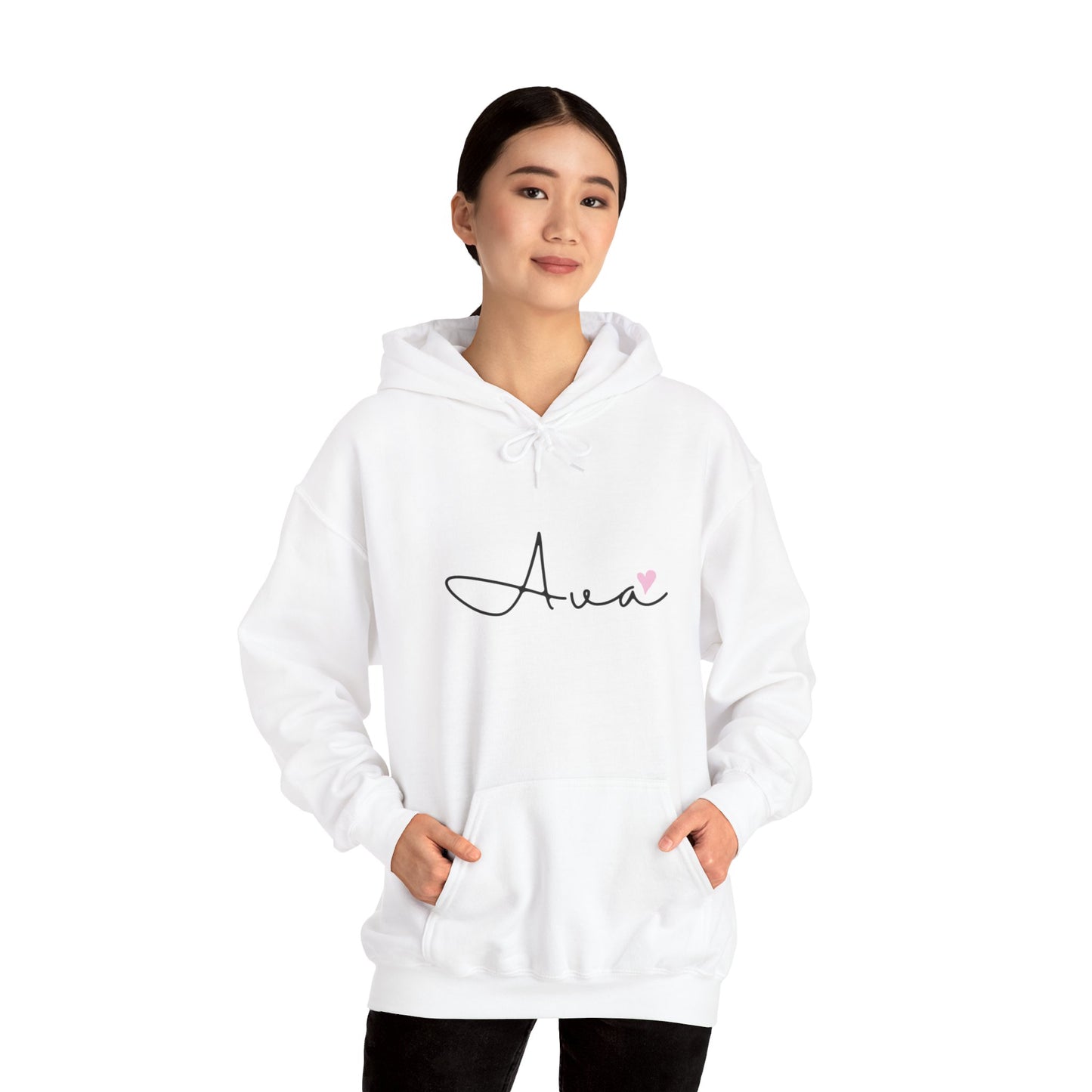 Ava, Girl, Woman, Name, Unisex Heavy Blend™ Hooded Sweatshirt