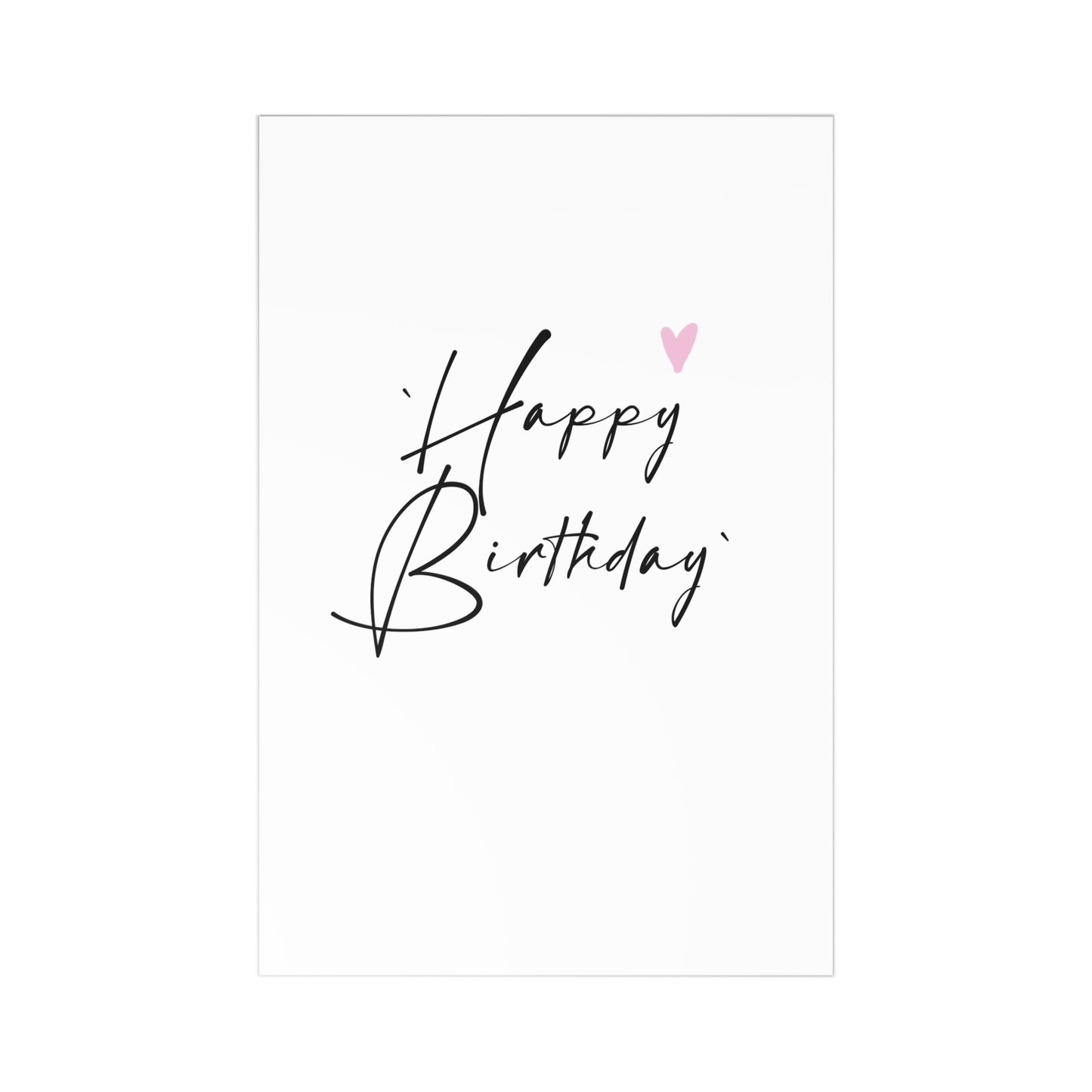 Happy Birthday, Postcards (7 pcs)