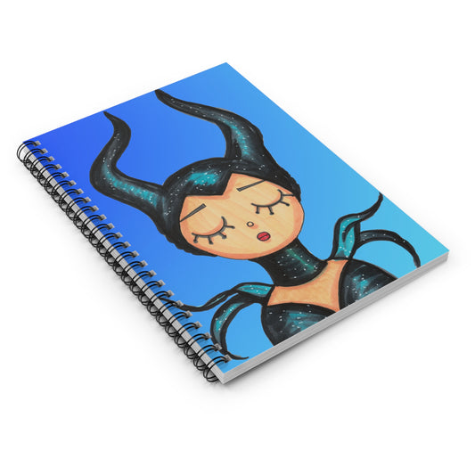 Angelina Jolie, Maleficent, Spiral Notebook - Ruled Line