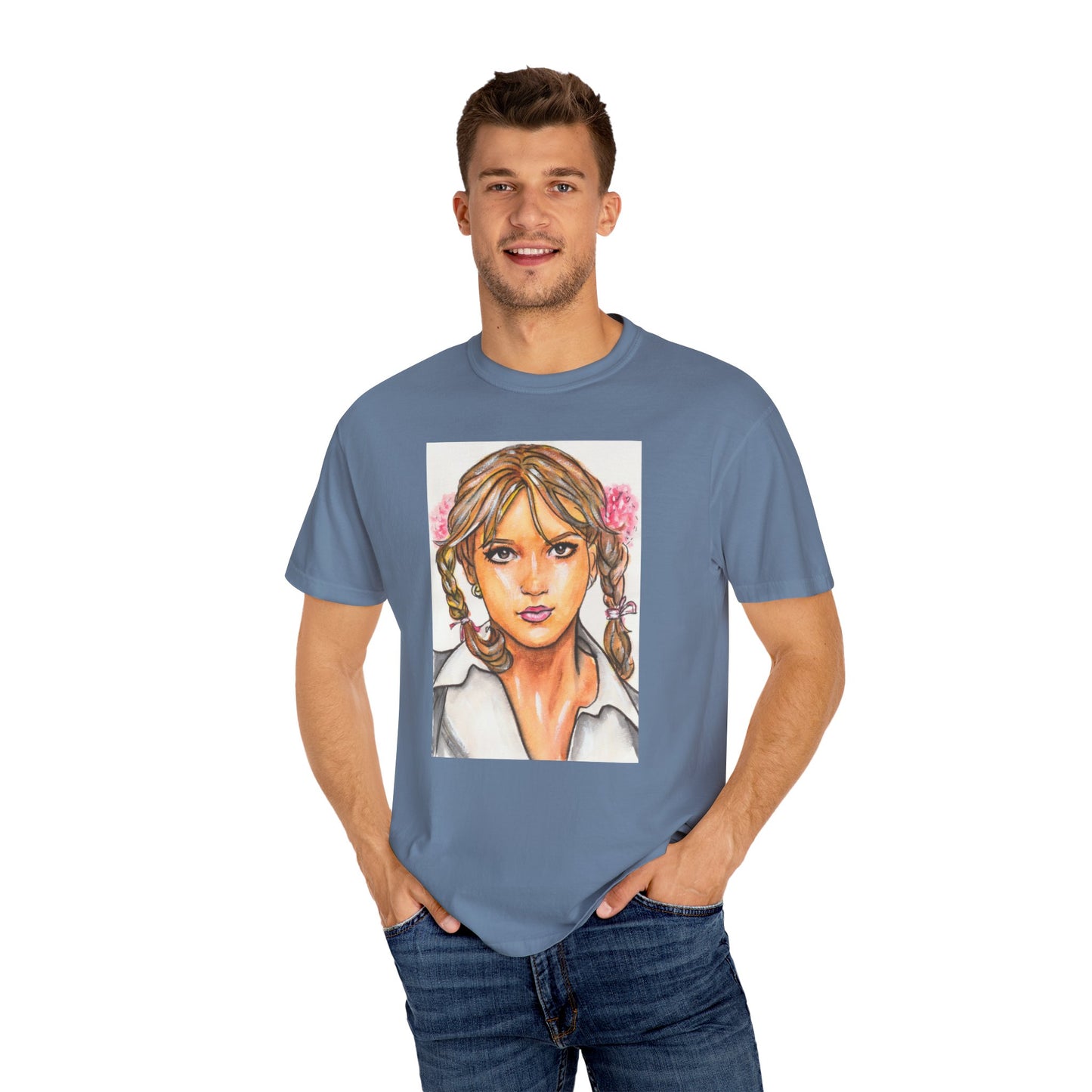 Britney, Unisex Garment-Dyed T-shirt