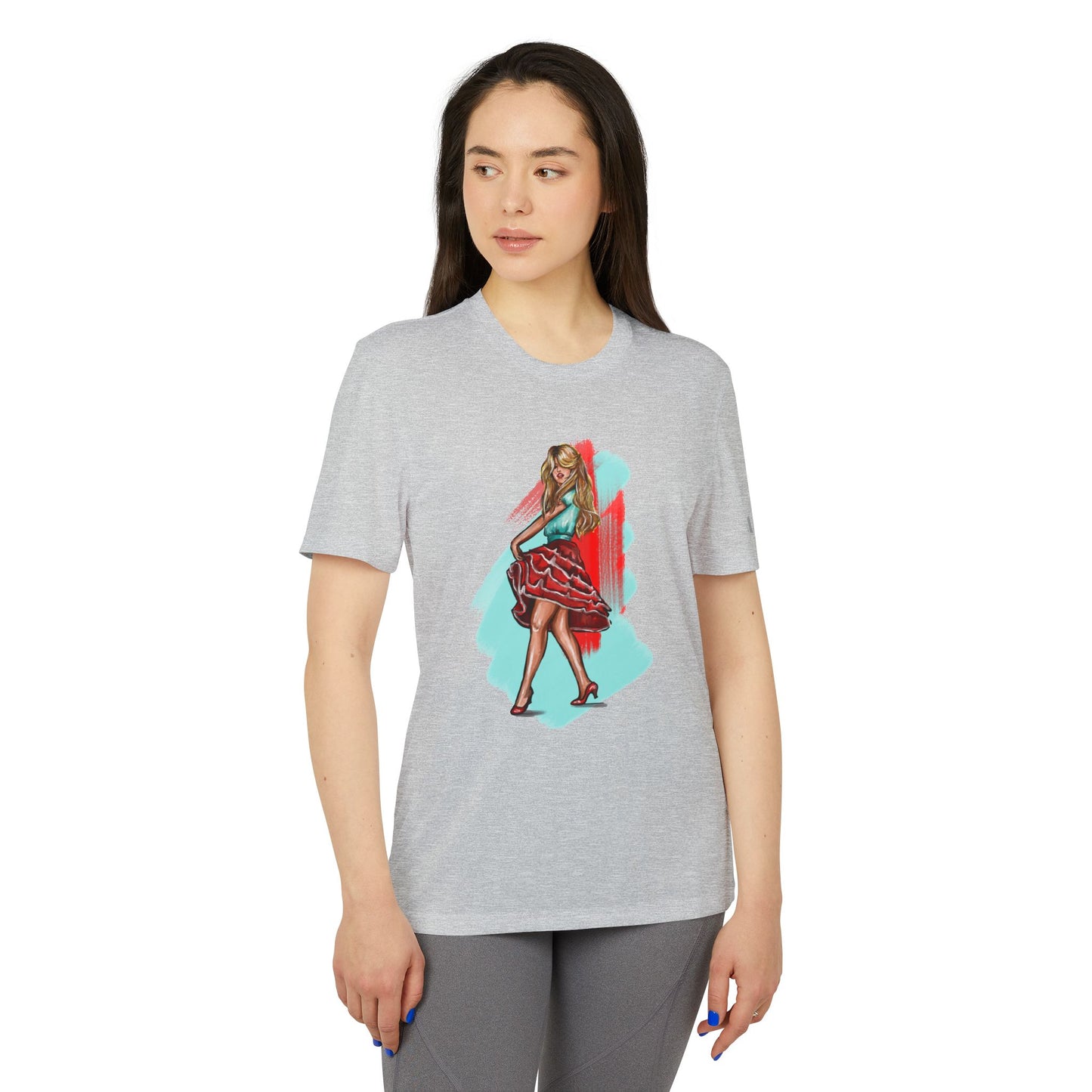 Brigitte Bardot, adidas® Unisex Sport T-shirt