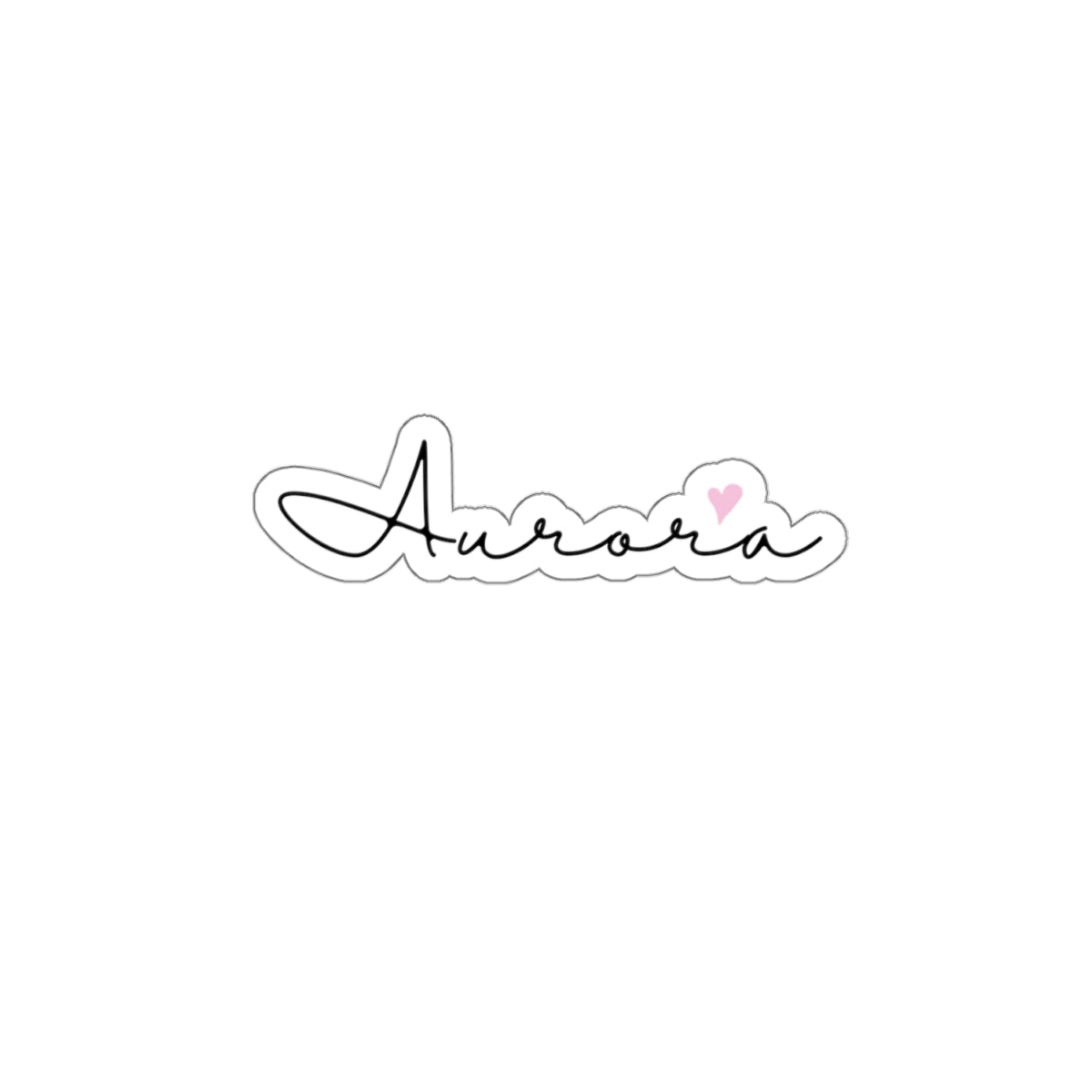 Aurora, Girl, Woman, Name, Kiss-Cut Stickers