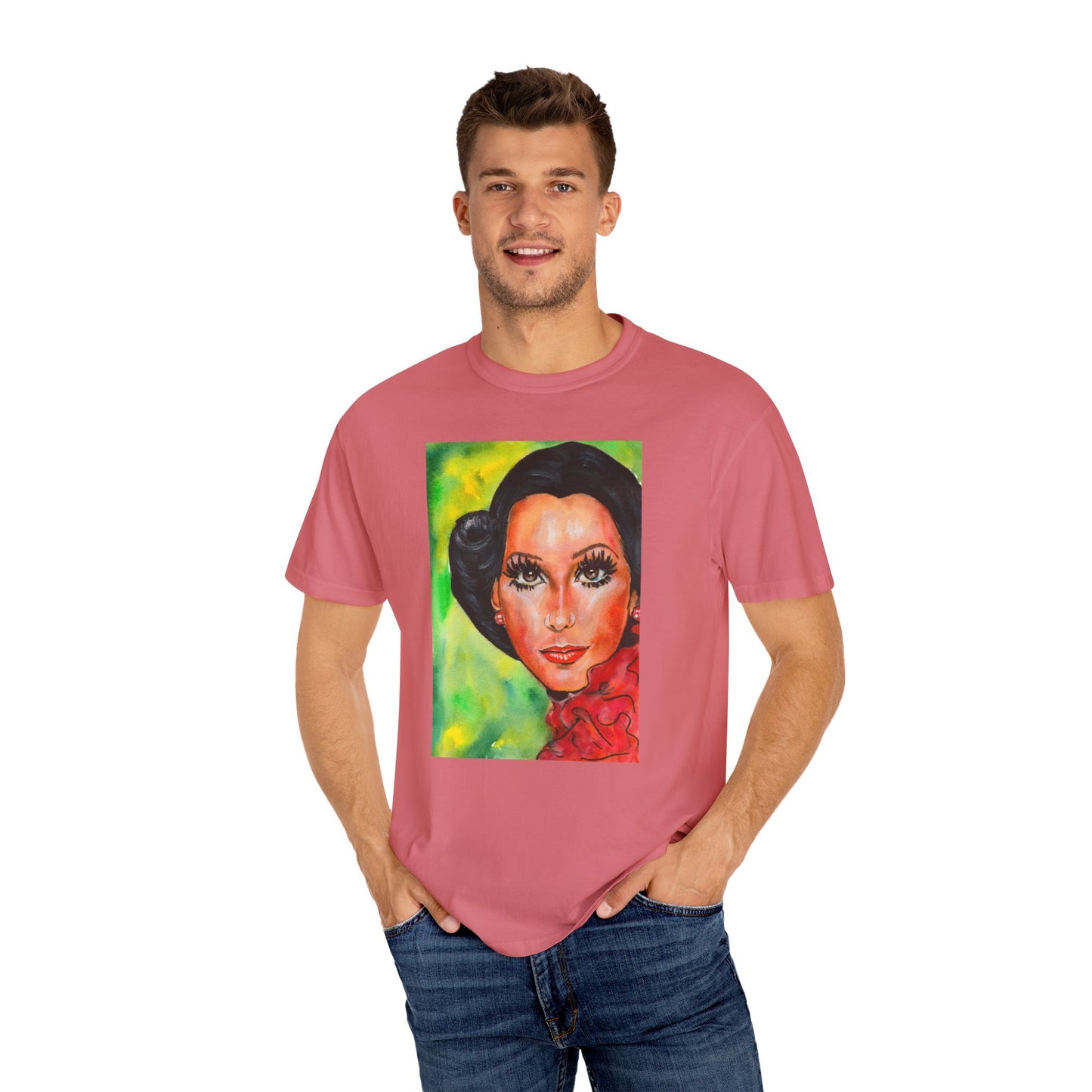 Cher, Unisex Garment-Dyed T-shirt