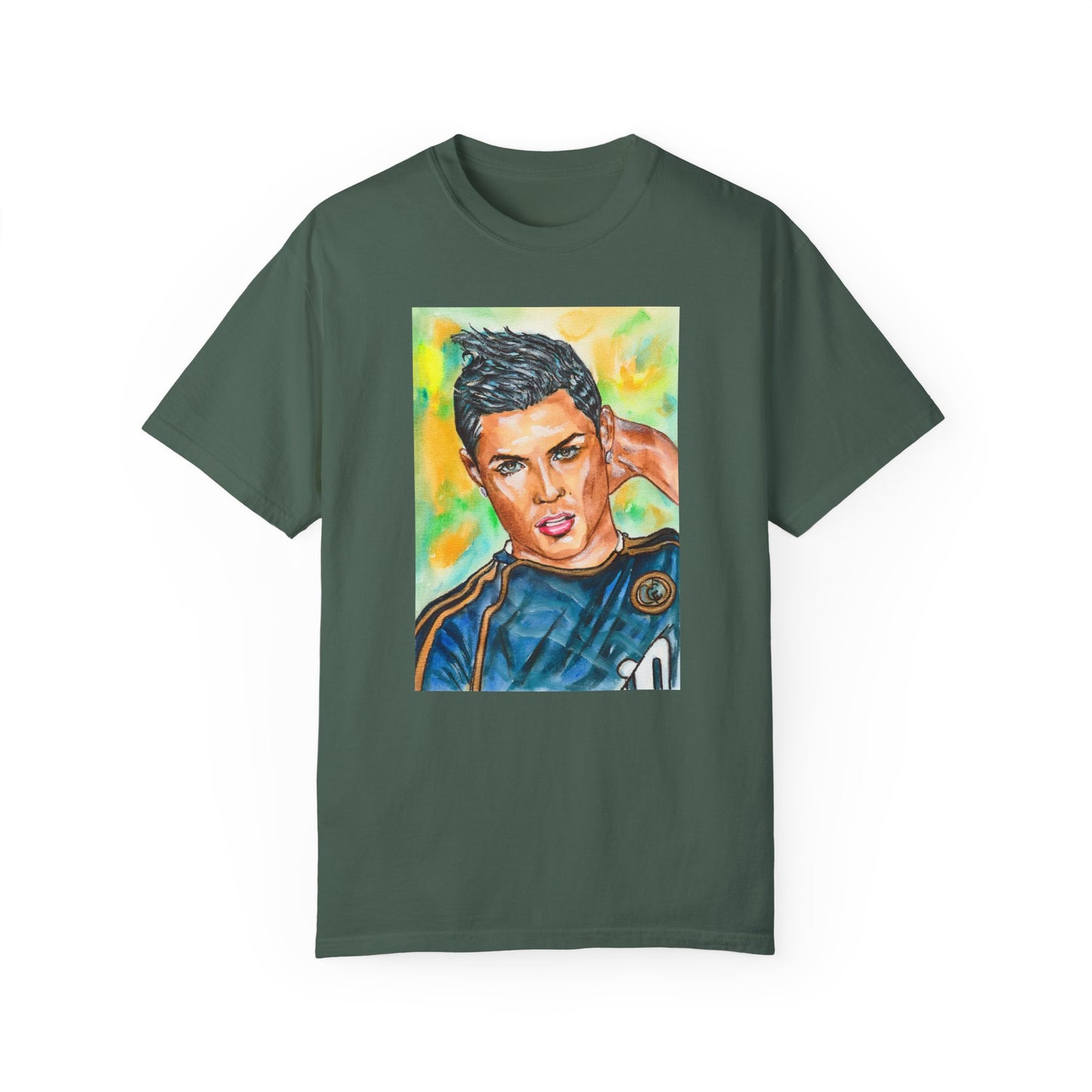 Cristiano Ronaldo, Unisex Garment-Dyed T-shirt