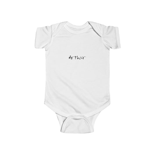 Arthur, Man, Boy, Name, Infant Fine Jersey Bodysuit