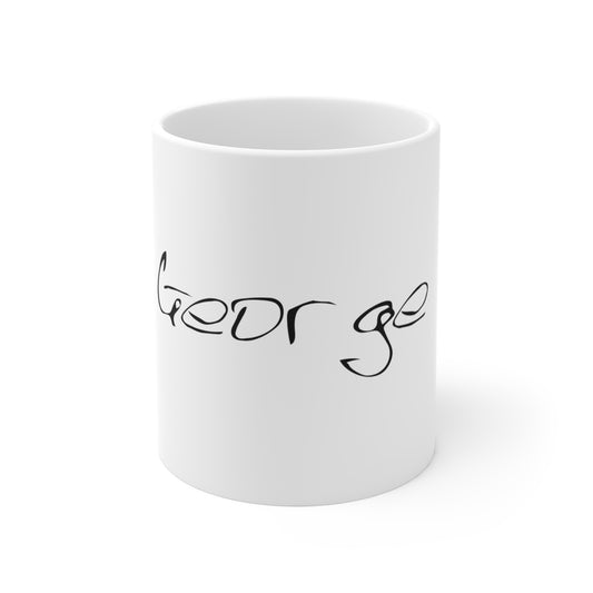 George, Man, Boy, Name, Mug 11oz