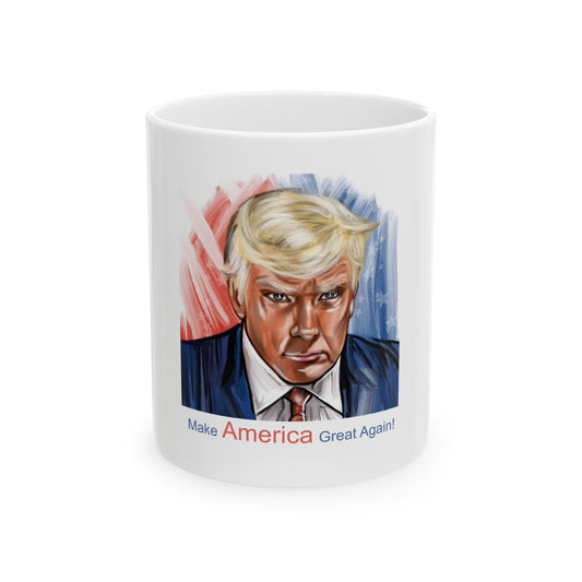 Donald Trump, Ceramic Mug, (11oz, 15oz)