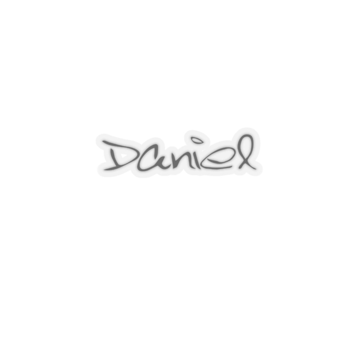 Daniel, Man, Boy, Name, Kiss-Cut Stickers