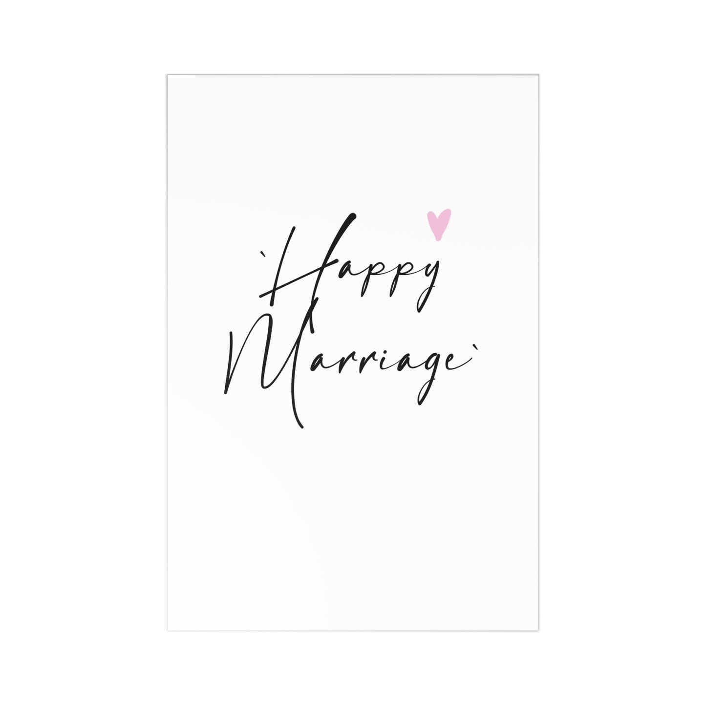 Happy Marriage, Postcards (7 pcs)