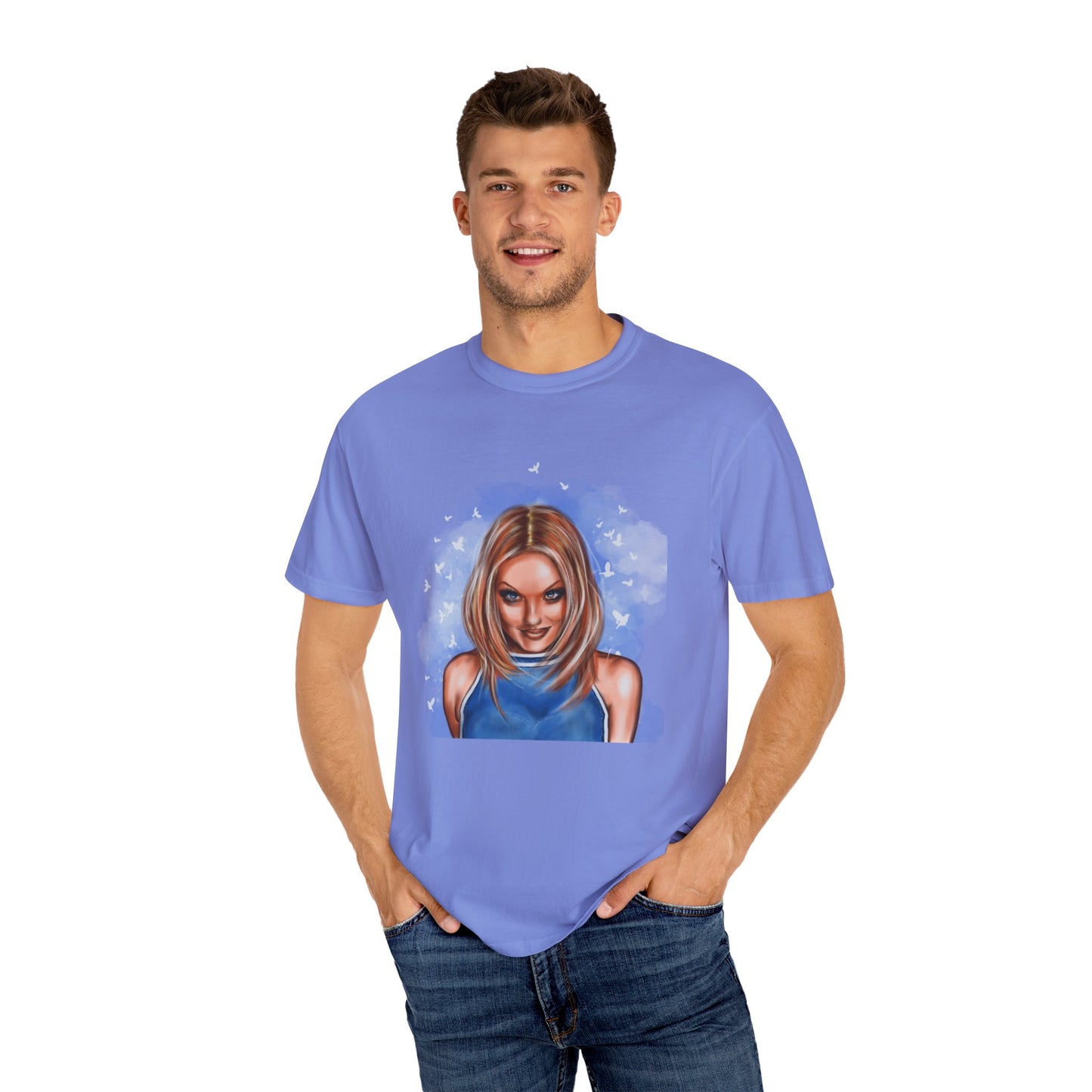 Geri, Unisex Garment-Dyed T-shirt