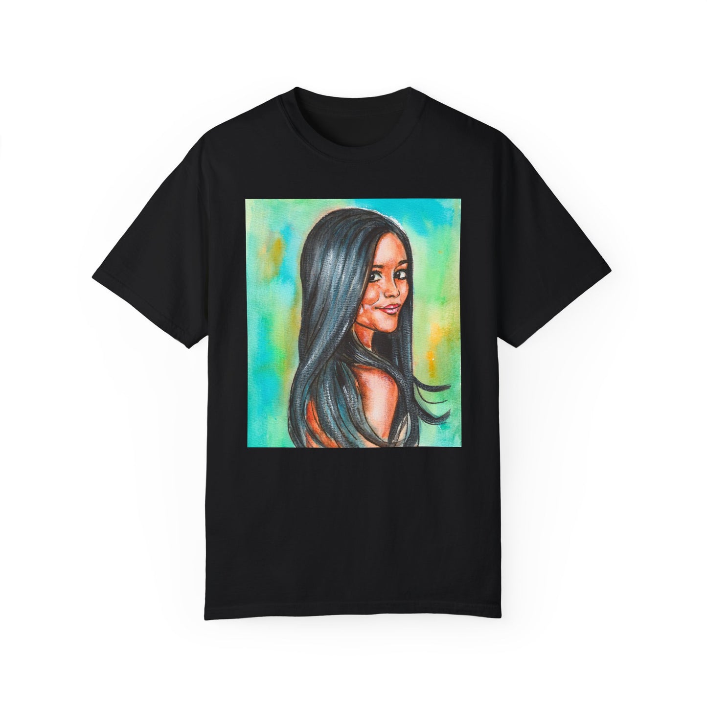 Jenna Ortega, Unisex Garment-Dyed T-shirt