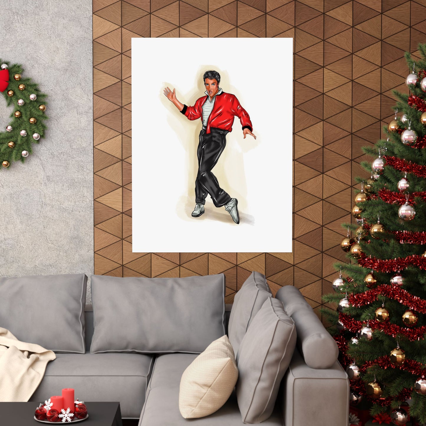 Elvis, Matte Vertical Posters