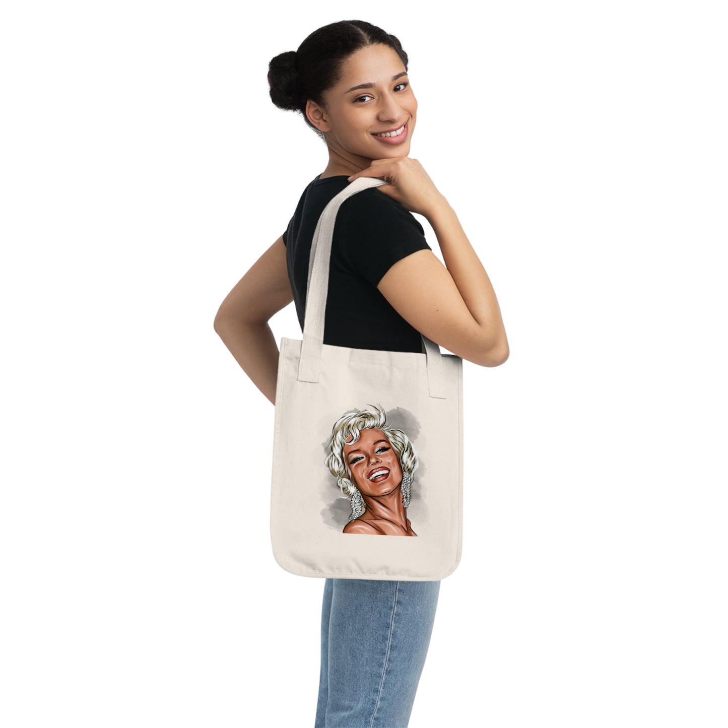 Marilyn Monroe, Organic Canvas Tote Bag