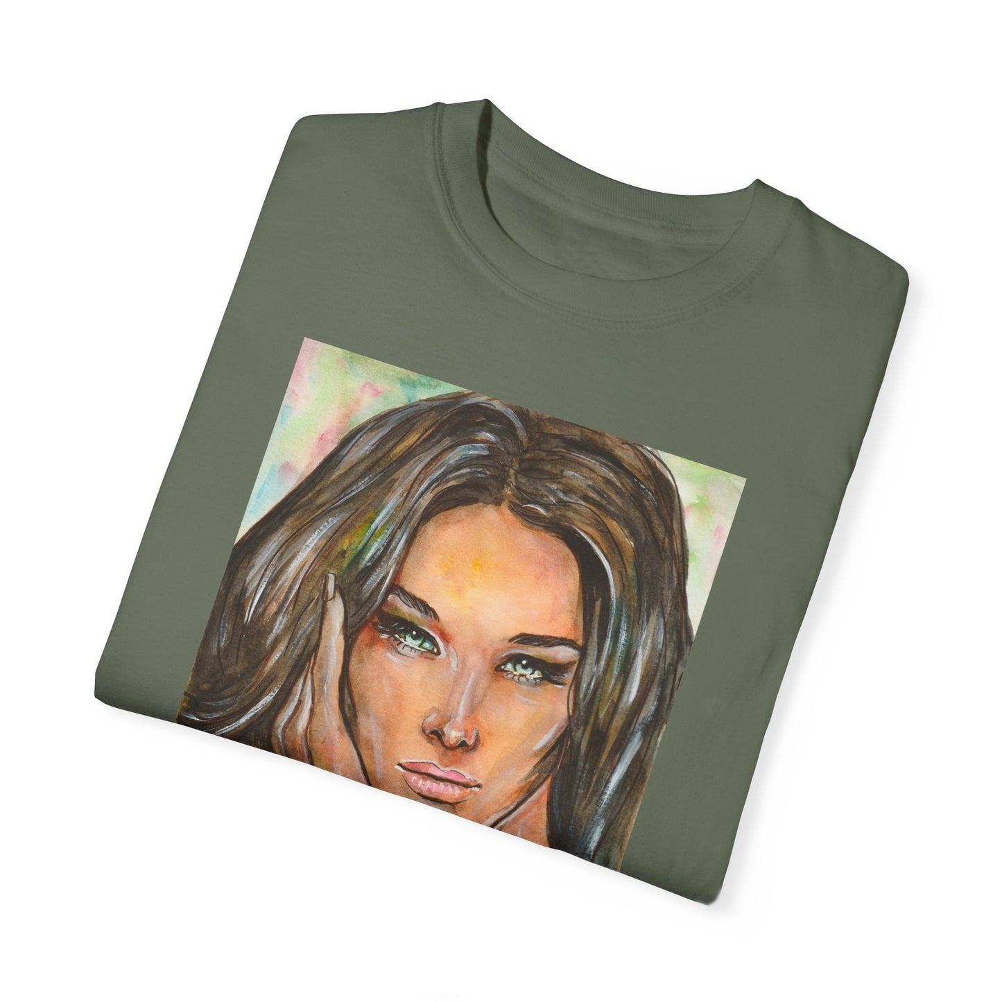 Carla, Unisex Garment-Dyed T-shirt