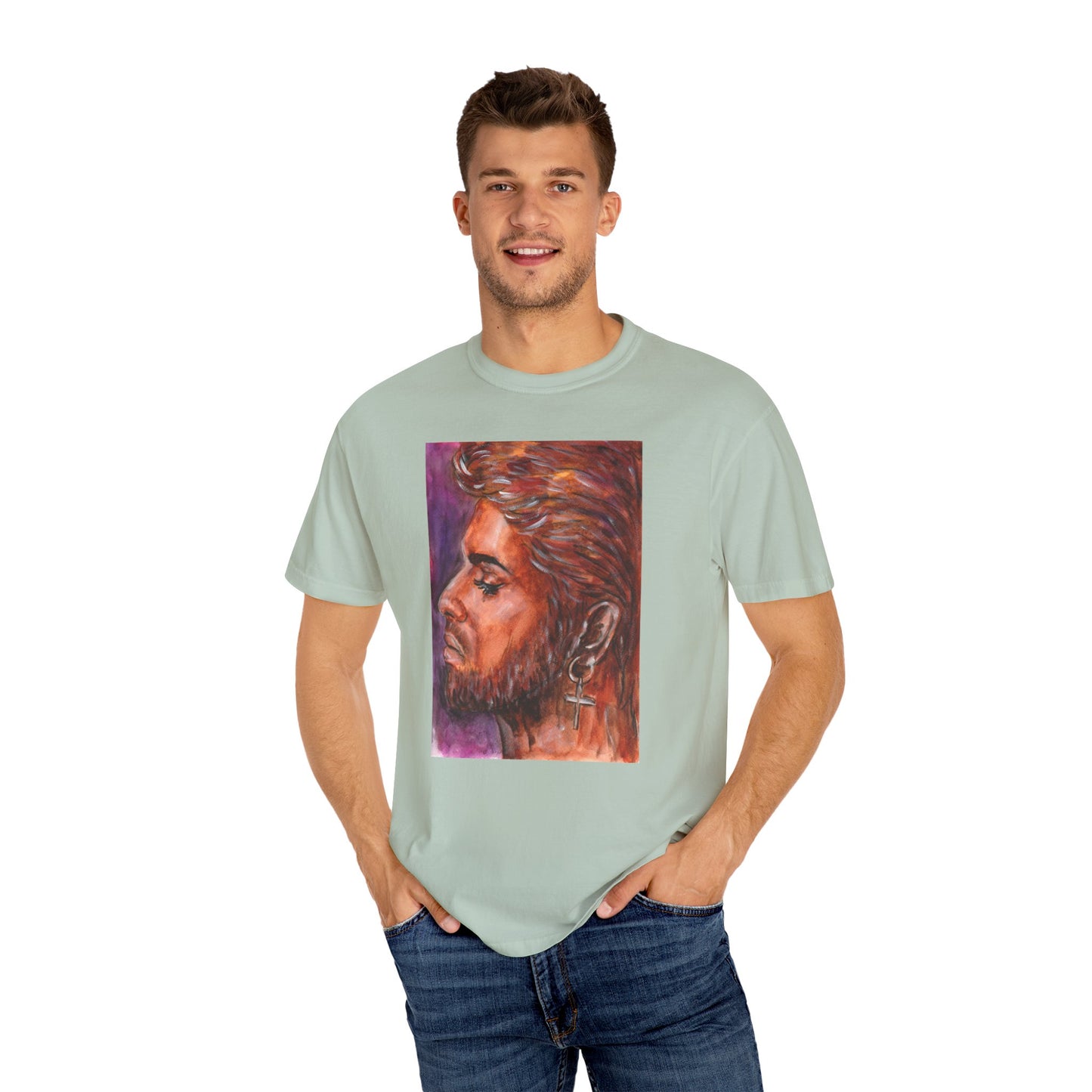 George, Unisex Garment-Dyed T-shirt