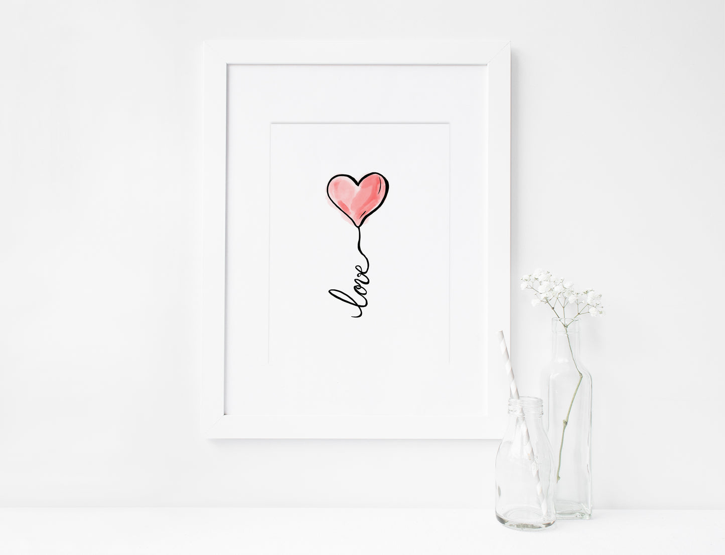 Love, Letters, Words, Printable Art, INSTANT DOWNLOAD