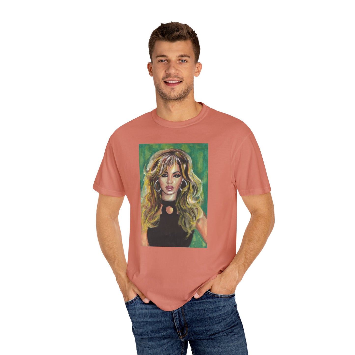 Fashion Girl, Unisex Garment-Dyed T-shirt