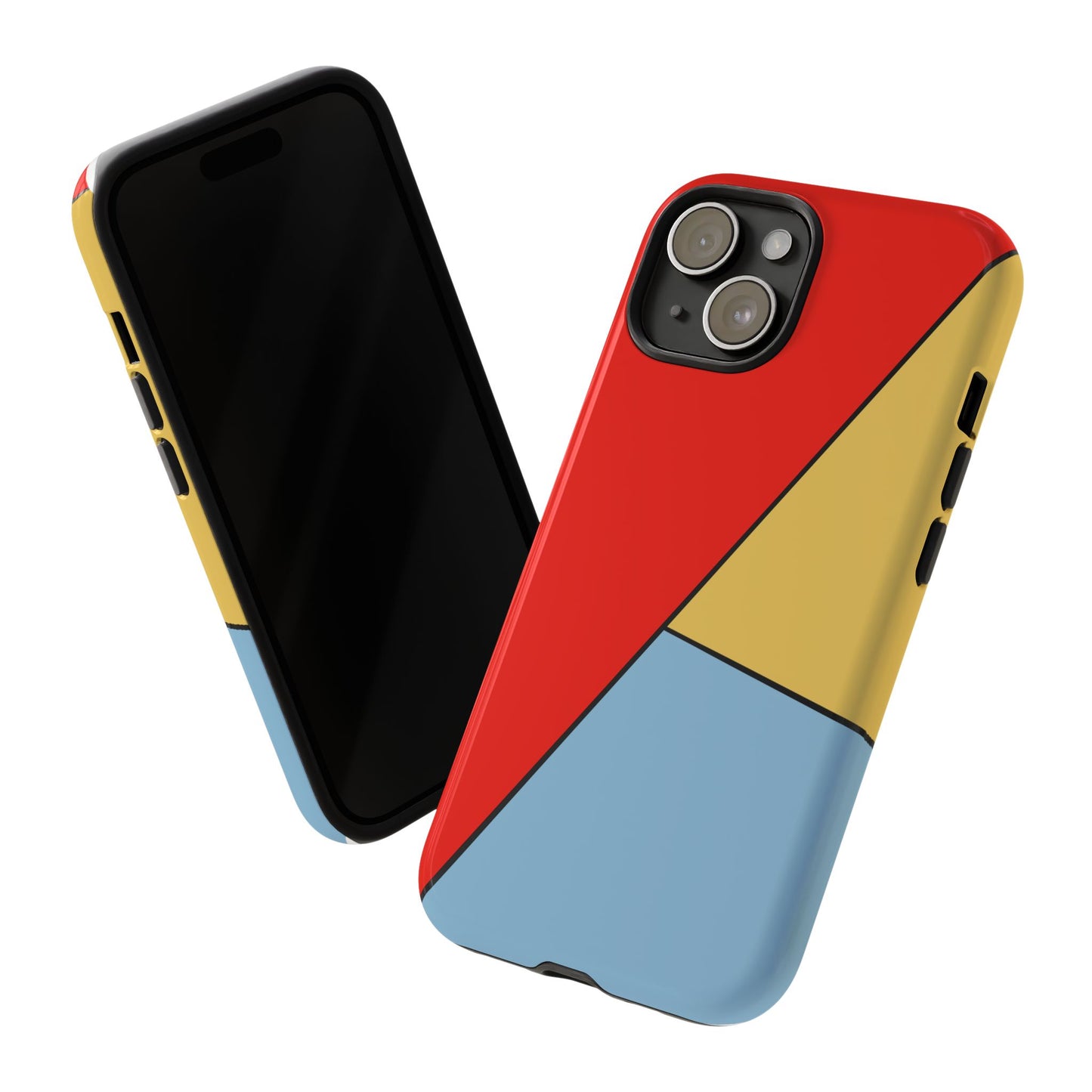 Red, Yellow, Blue, Tough Cases