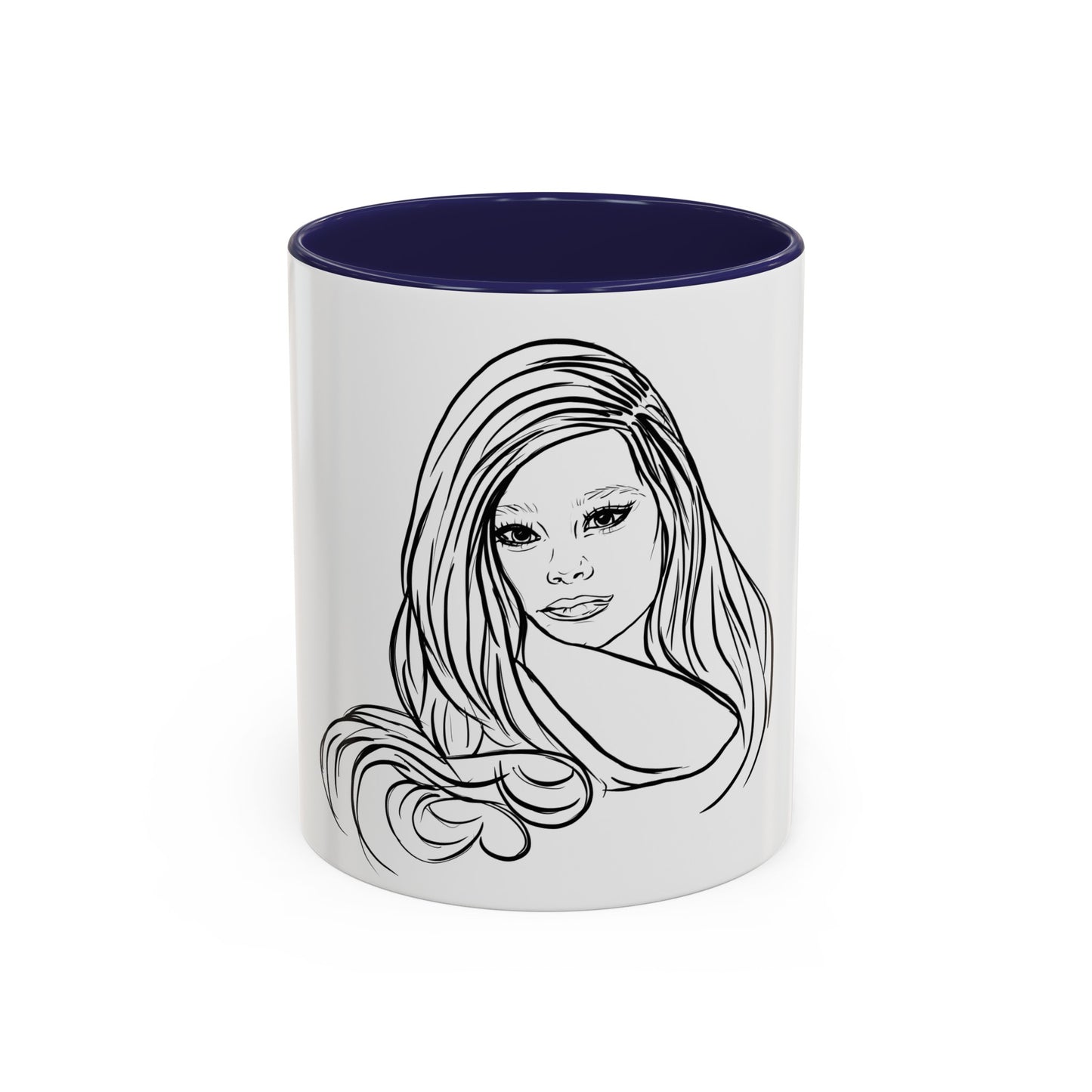 Brooke Shields, Accent Coffee Mug (11, 15oz)