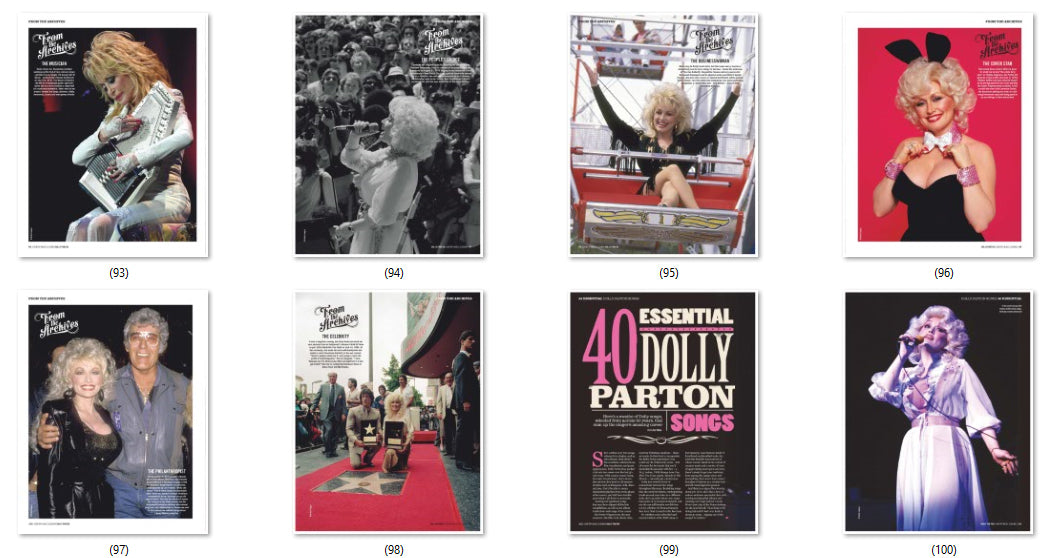 Dolly, 3 ENG magazines, Cover, DIGITAL LISTING, Instant Download